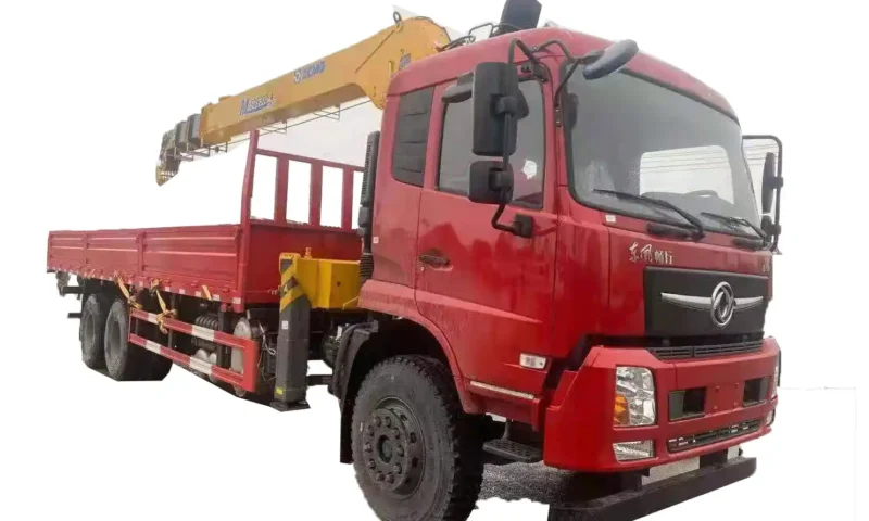 12 tonne dongfeng national six truck-mounted crane