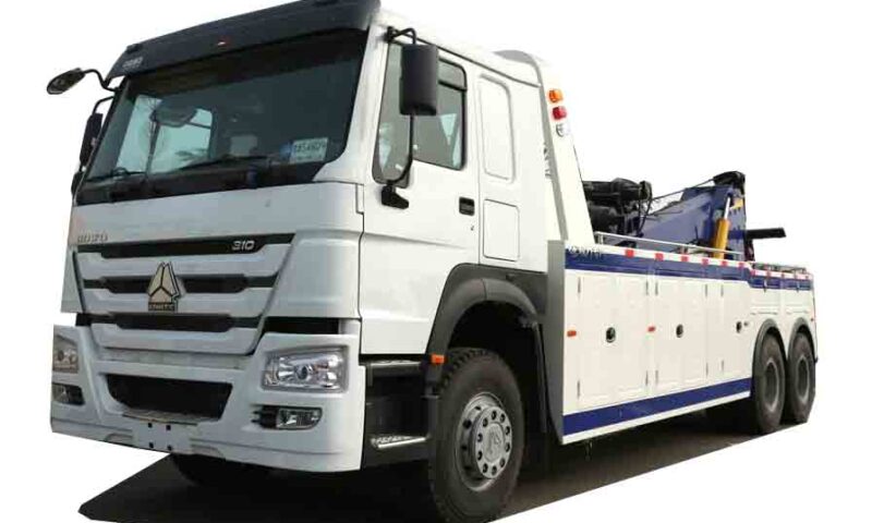 China Heavy Duty Truck - Rear Eight Wheeler One Tractor and One Barrier Truck