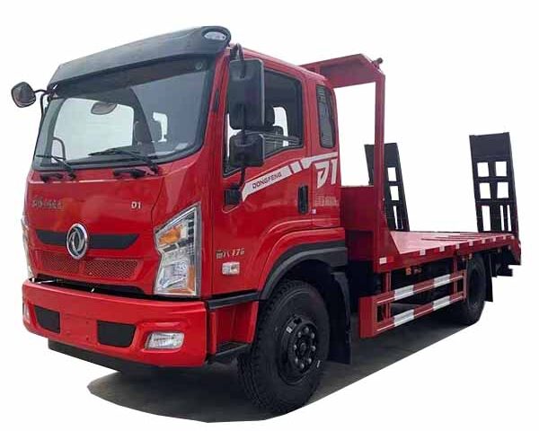 Dongfeng Special Bottom D1 National Sixth Flatbed Transporter