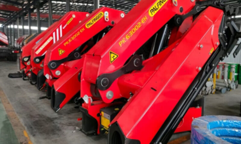 SANY PALFINGER Telescopic Handler Configuration Parameter Table