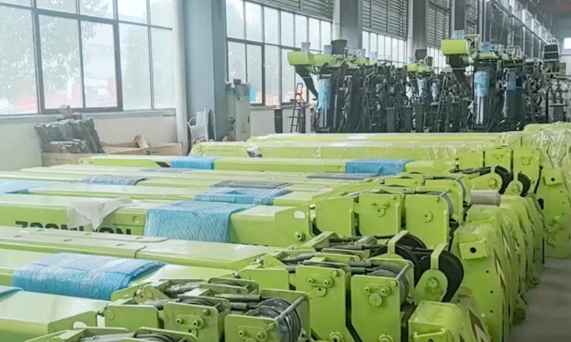 Zoomlion Straight-Boom Crane Configuration Parameter Table