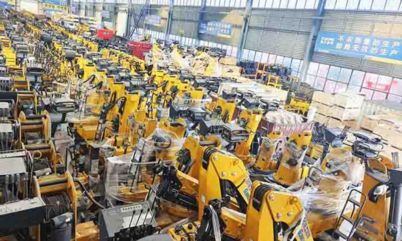 XCMG Straight-Boom Crane Configuration Parameter Table