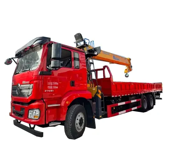 Delong new M3000 rear eight wheel. XCMG 14-5 knuckle boom double slewing